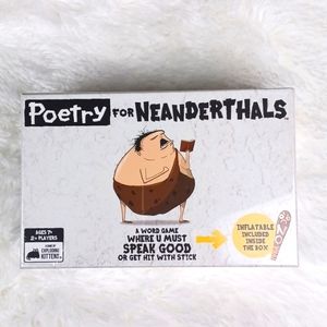 Poetry for Neanderthals Game